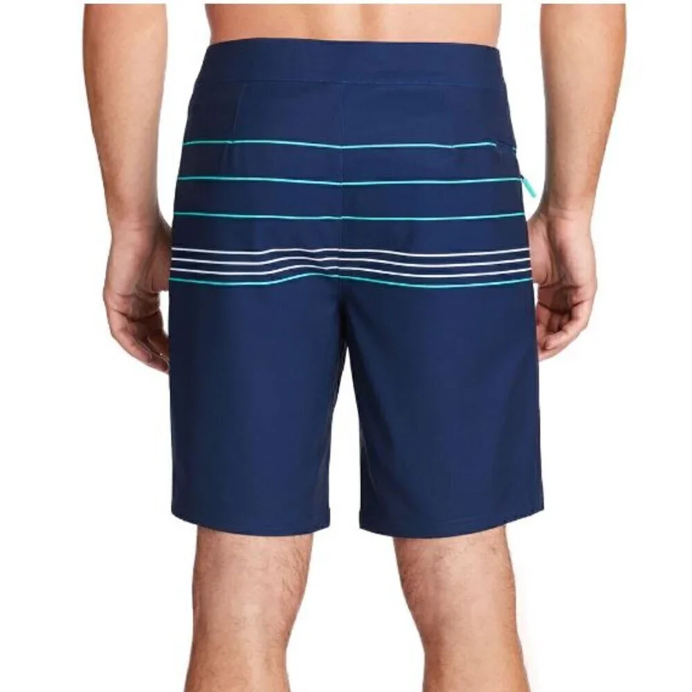 Vineyard Vines Men's Smith Hill Stripe Board Shorts Blue Size 33
